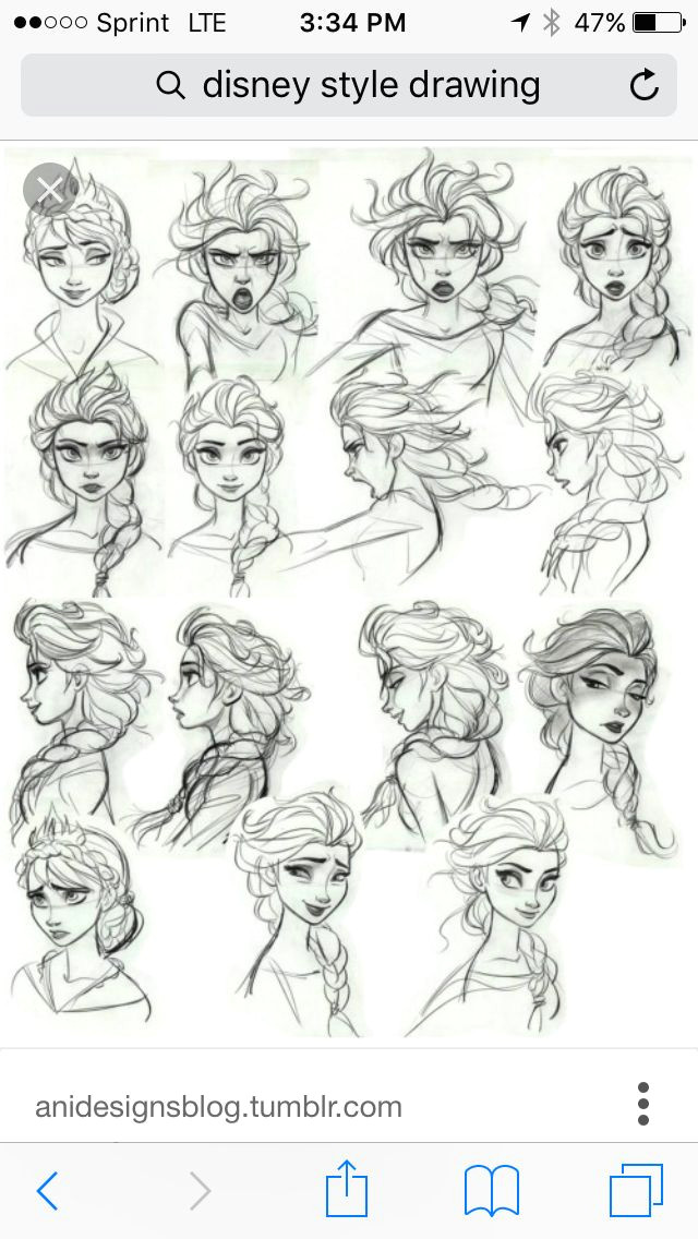 Cartoon Drawing Emotions Emotions Comic Reference Draw Art Concept Art