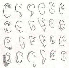 Cartoon Drawing Examples Examples Of Easy to Draw Ear Cartoon Google Search Picasso