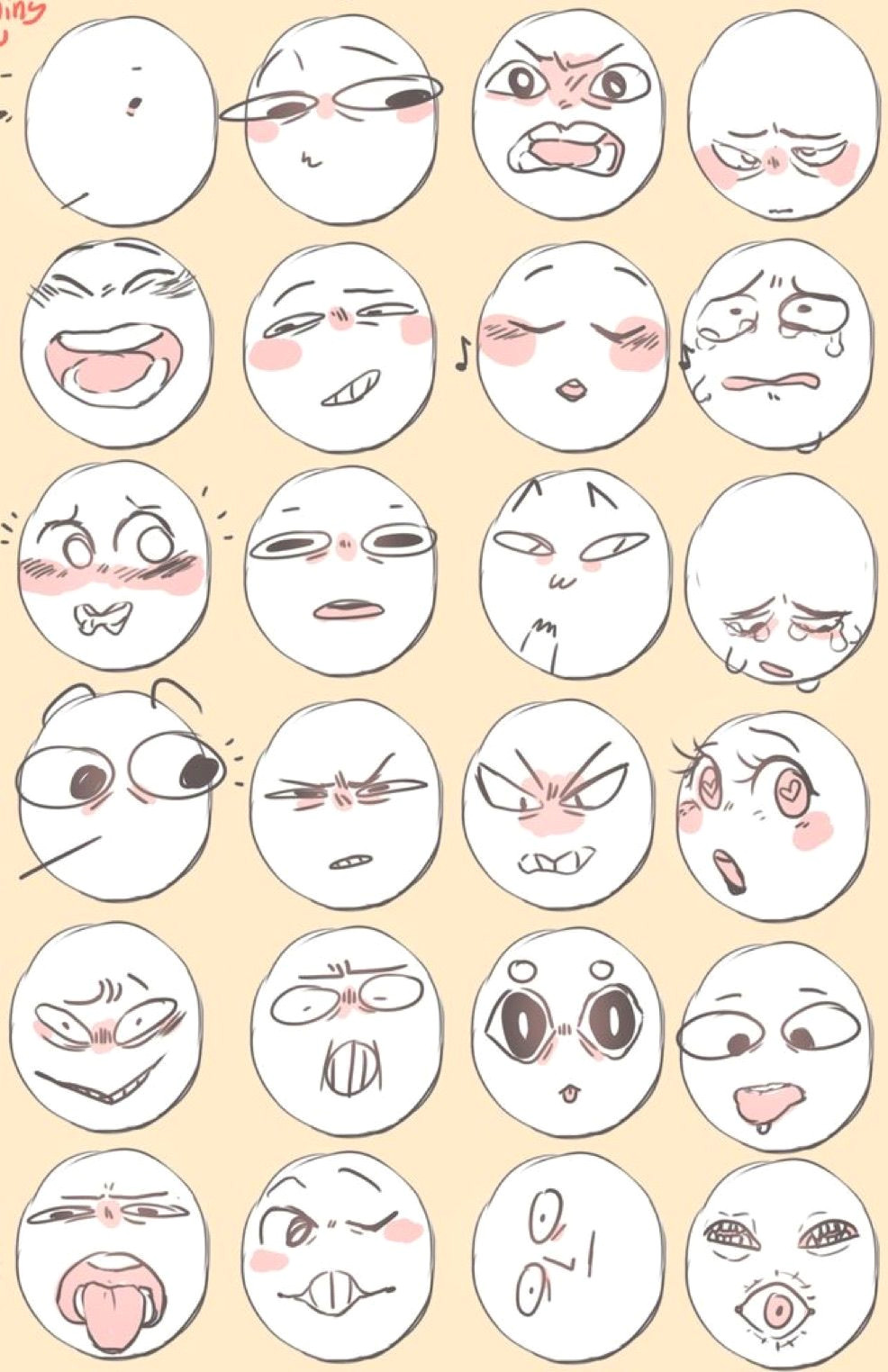 Cartoon Drawing Expressions Pin by Classy Nerd On Drawing In 2019 Art Reference Drawings