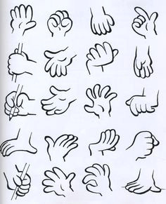 Cartoon Drawing Fundamentals Cartoon Fundamentals How to Draw Cartoon Hands Hand Drawing