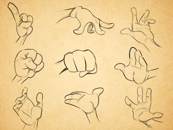 Cartoon Drawing Fundamentals Cartoon Fundamentals How to Draw Cartoon Hands Hand Drawing