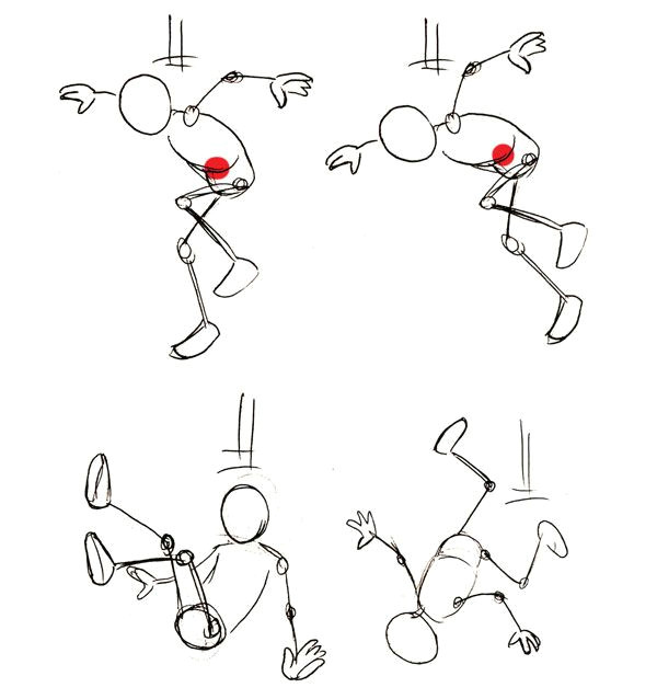 Cartoon Drawing Fundamentals Human Anatomy Fundamentals Balance and Movement Drawing Reference