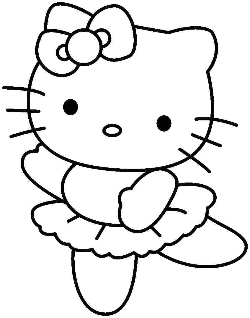 Cartoon Drawing Hello Kitty Free Cartoon Kitty Pictures Download Free Clip Art Free Clip Art