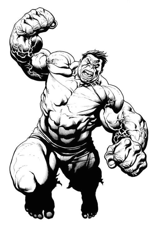 Cartoon Drawing Hulk the Hulk by Frank Cho Frank Cho Hulk Frank Cho Comic Art