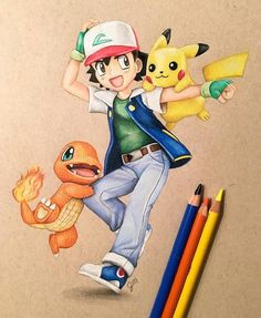 Cartoon Drawing Images with Colour 85 Best Colored Pencils Drawings Images Colouring Pencils Colored