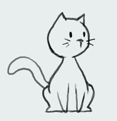 Cartoon Drawing Kitty 2291 Best Cat Drawings Images Cat Art Drawings Cat Illustrations