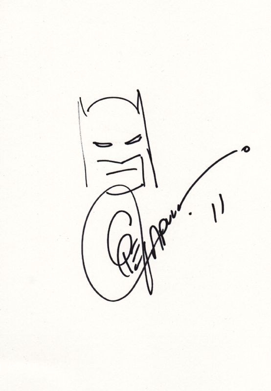 Cartoon Drawing Materials Batman Greg Capullo Comic Art Gnp Material