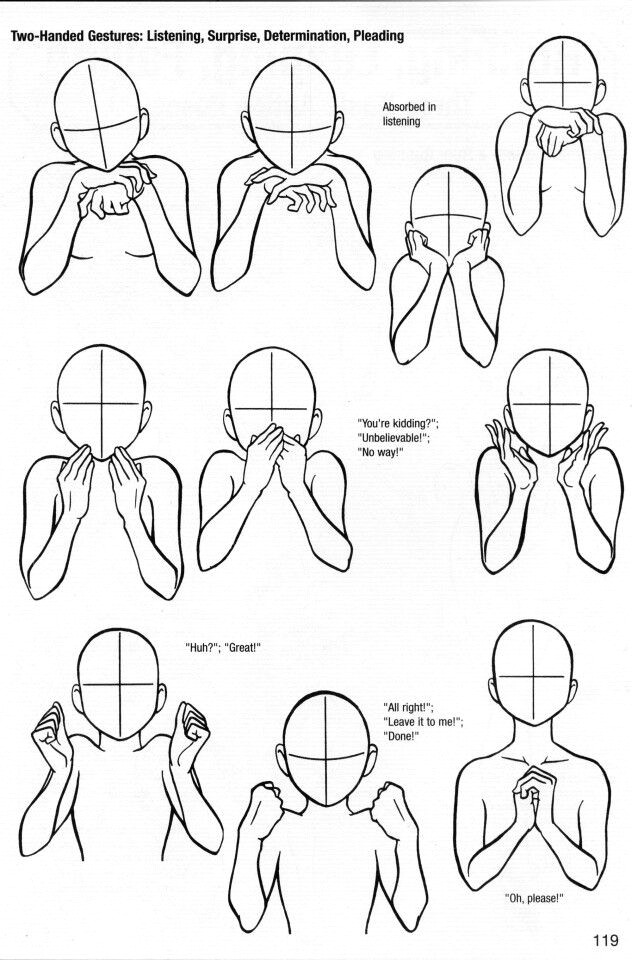 Cartoon Drawing Meme Hand Gestures 4 Hands Drawings Manga Drawing Art Reference