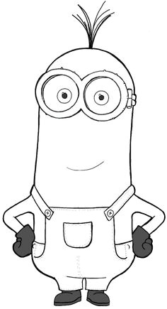 Cartoon Drawing Minion 12 Best Minion Drawing Images Easy Drawings Paintings Cartoons