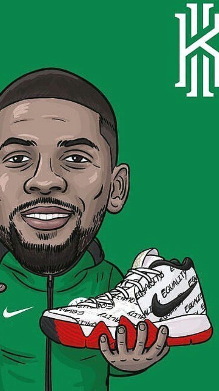 Cartoon Drawing Nba Pin Od Irving Na Irving Kyrie Irving Nba I Nba Players