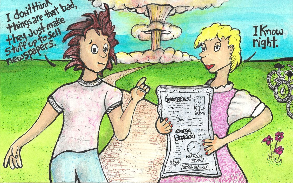 Cartoon Drawing Newspaper Newspapers I Know Right by Concubane On Deviantart