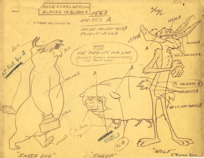 Cartoon Drawing Notes Chuck Jones Character Sheets Comics Illustrations Animation