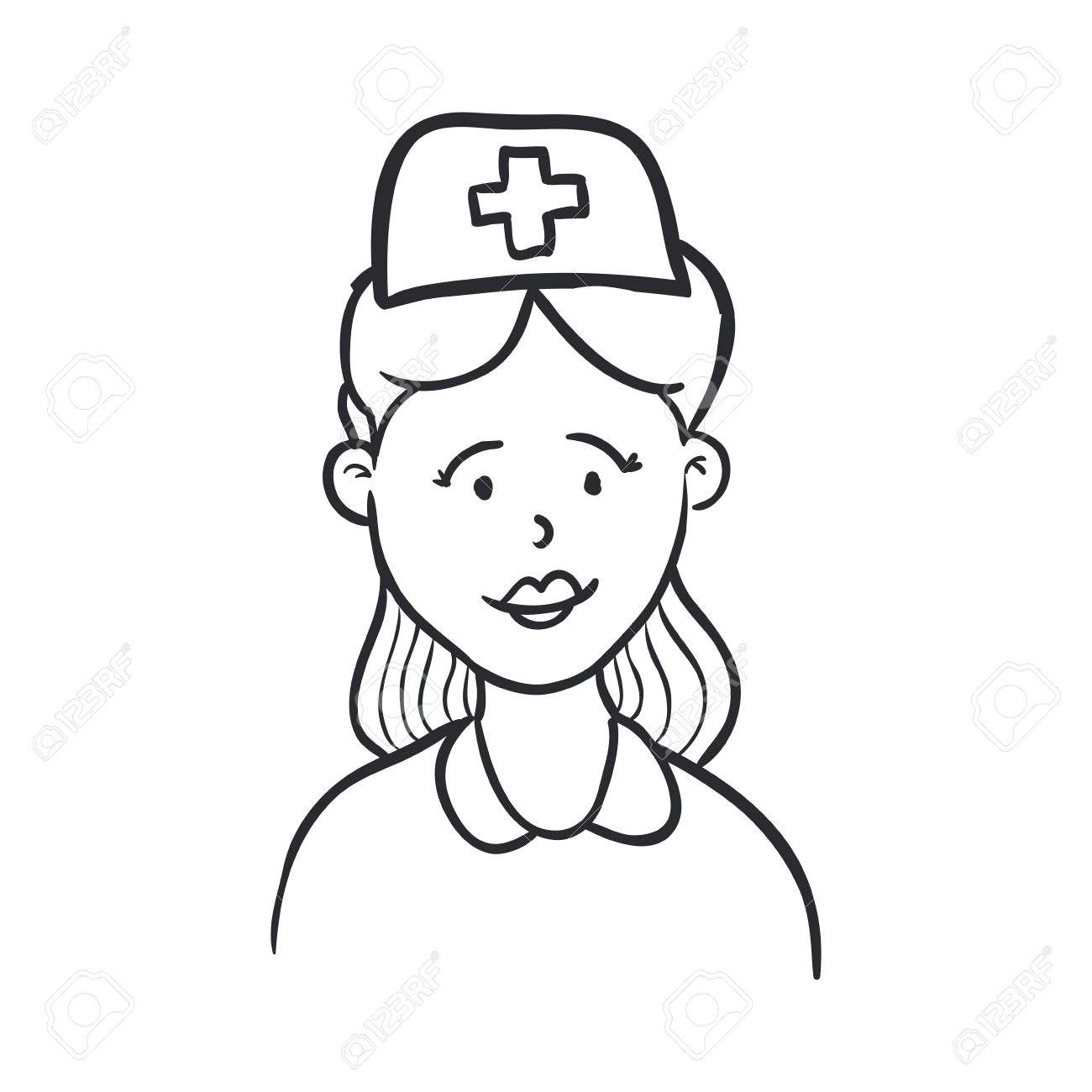 Cartoon Drawing Nurse Nurse Cartoon Drawing at Getdrawings Com Free for Personal Use