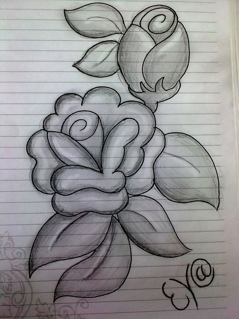 Cartoon Drawing Of A Rose Drawing Drawing In 2019 Drawings Pencil Drawings Art Drawings