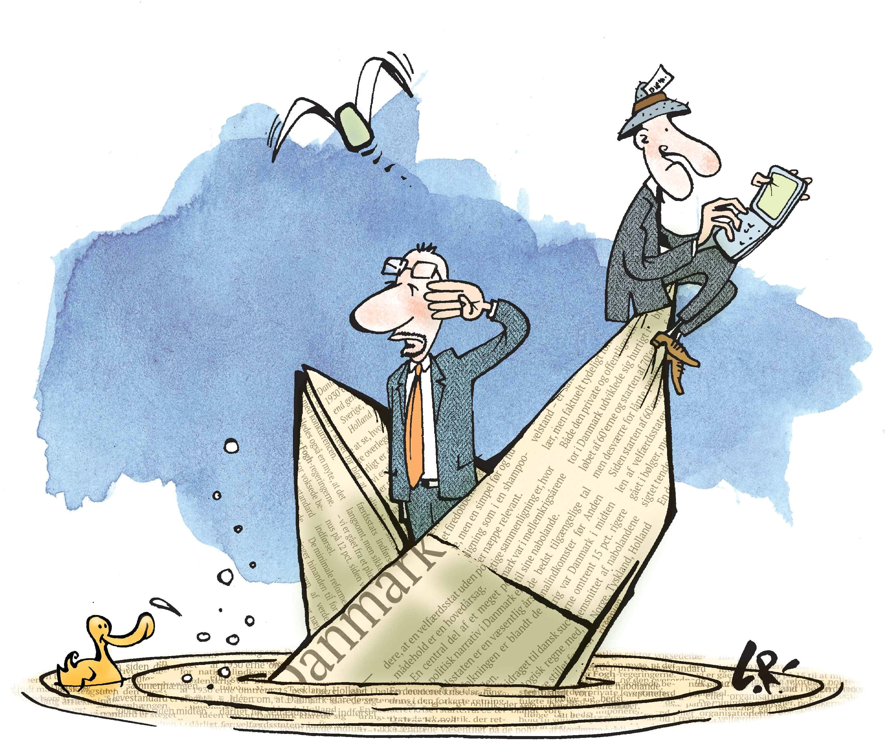 Cartoon Drawing Of A Yacht Newspaper are Dying News is A Live Lentworth Magazine Sketch