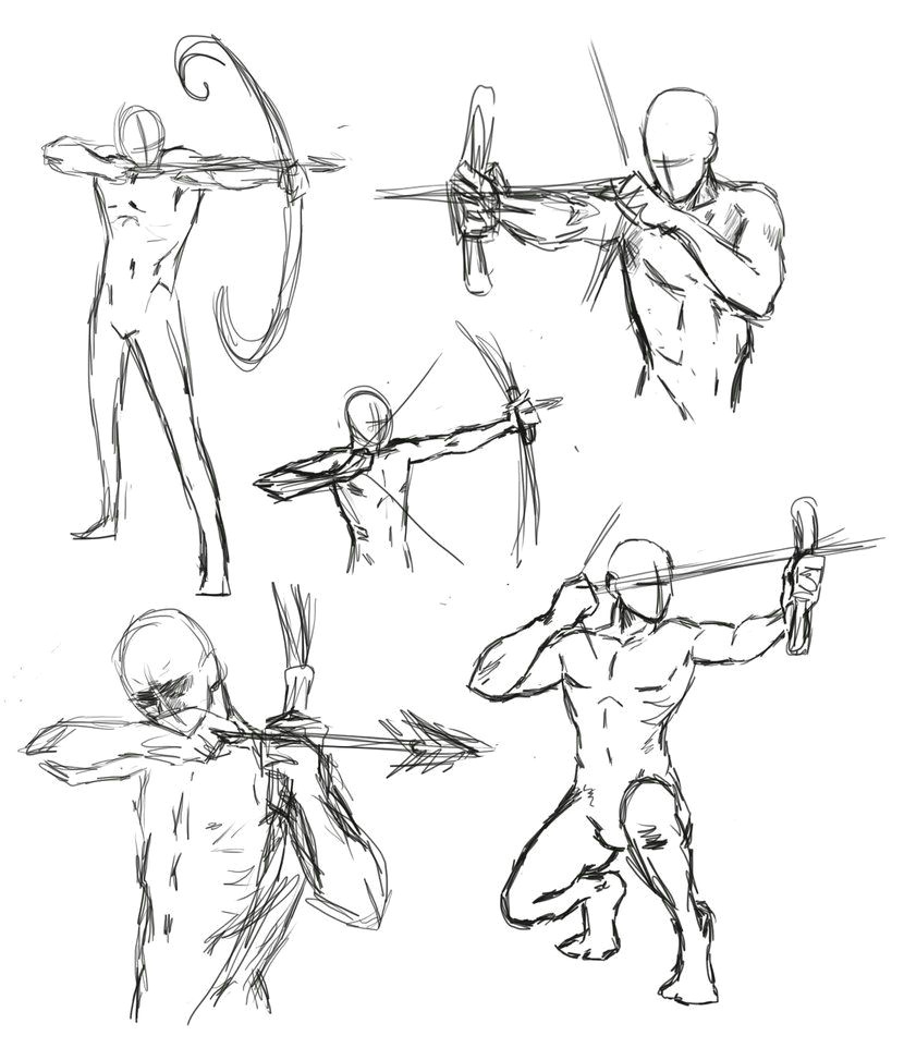 Cartoon Drawing Poses Drawing Bow Poses by thealtimate On Deviantart Ideas How to