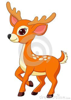 Cartoon Drawing Reindeer 30 Best Deer Cartoon Images Geometric Animal Geometric Art Art