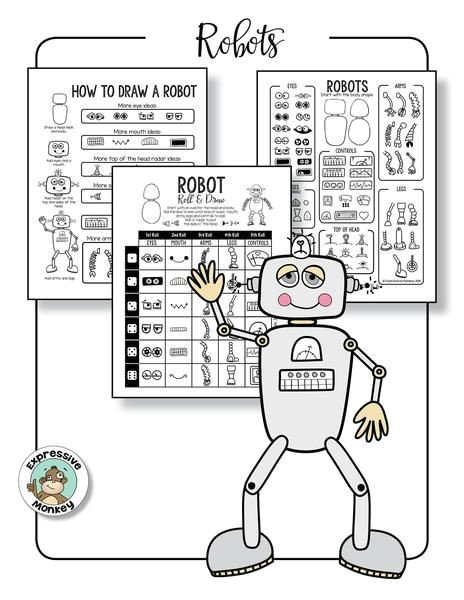 Cartoon Drawing Robot Step by Step How to Draw Rockets and Robots 2017 18 School Year Drawings