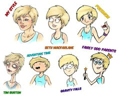 Cartoon Drawing Styles List 25 Best Cartoon Style Challenge Images Cartoons Drawing Challenge