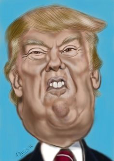 Cartoon Drawing Trump 52 Best Trump Caricatures Images Donald Trump Caricature