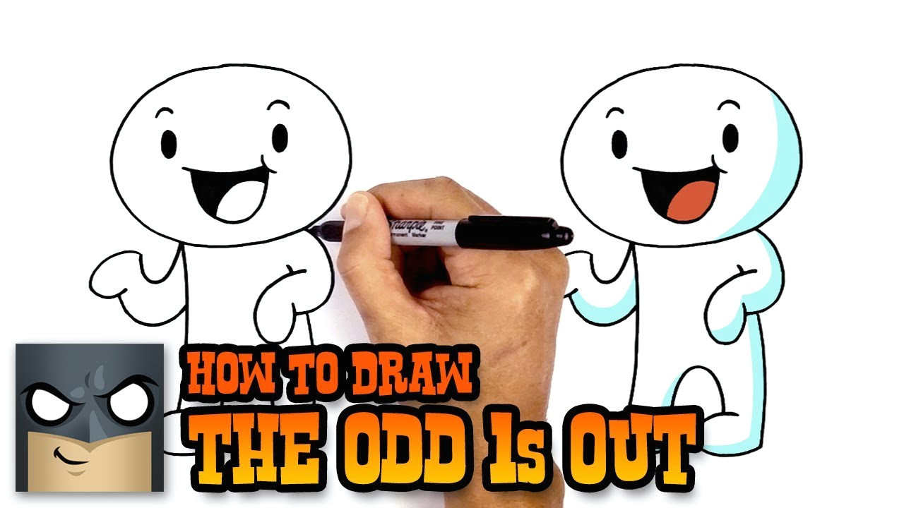 Cartoon Drawing Tutorials Youtube How to Draw and Color the Odd 1s Out Youtube