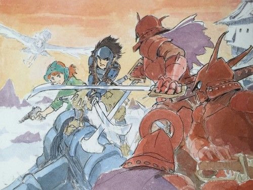 Cartoon Drawing Valley Nausicaa Of the Valley Of the Wind Images Hayao Miyazaki the Art