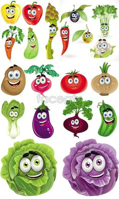 Cartoon Drawing Vegetables 13 Best Vegetable Cartoon Images Graphics Drawings Etchings