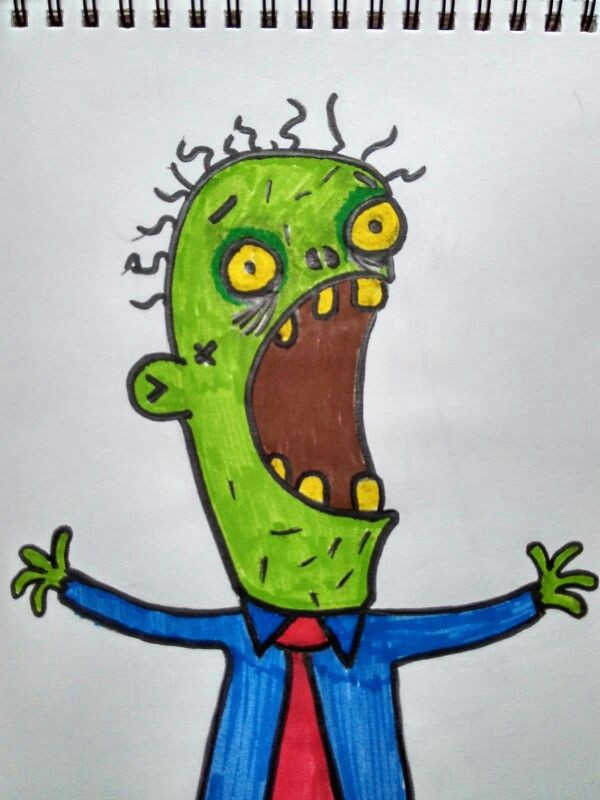 Cartoon Drawing with Alphabets Re Draw Od A C Letter Zombie Drawings Pinterest Drawings and
