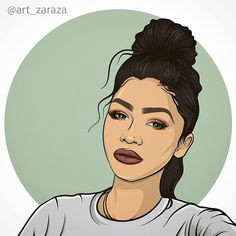 Cartoon Drawing Zendaya 329 Best Typical Ill Images Drawings Draw Trill Art