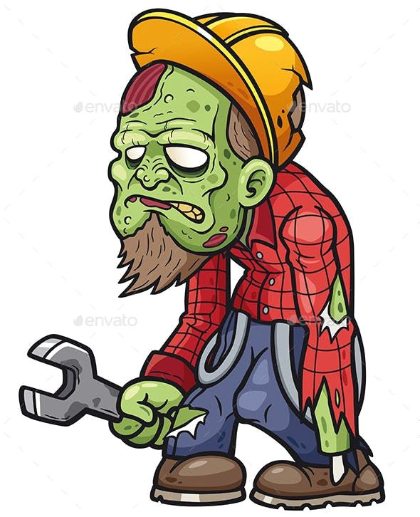 Cartoon Drawing Zombie Zombie Monsters Characters Zombie Art In 2019 Cartoon Zombie
