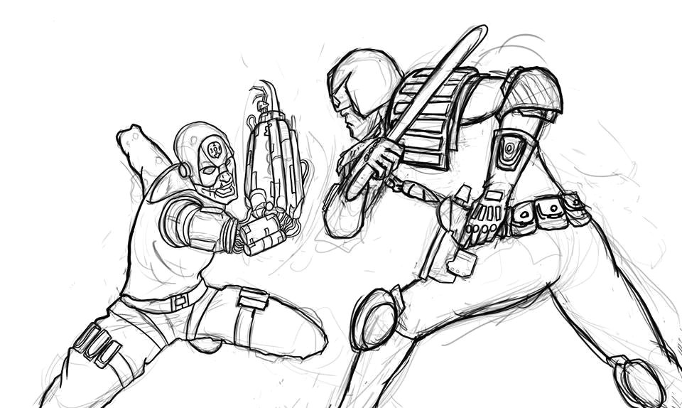 Cartoon Judge Drawing Cai Beschorner On Twitter Mean Machine Vs Judge Dredd Quick Sketch