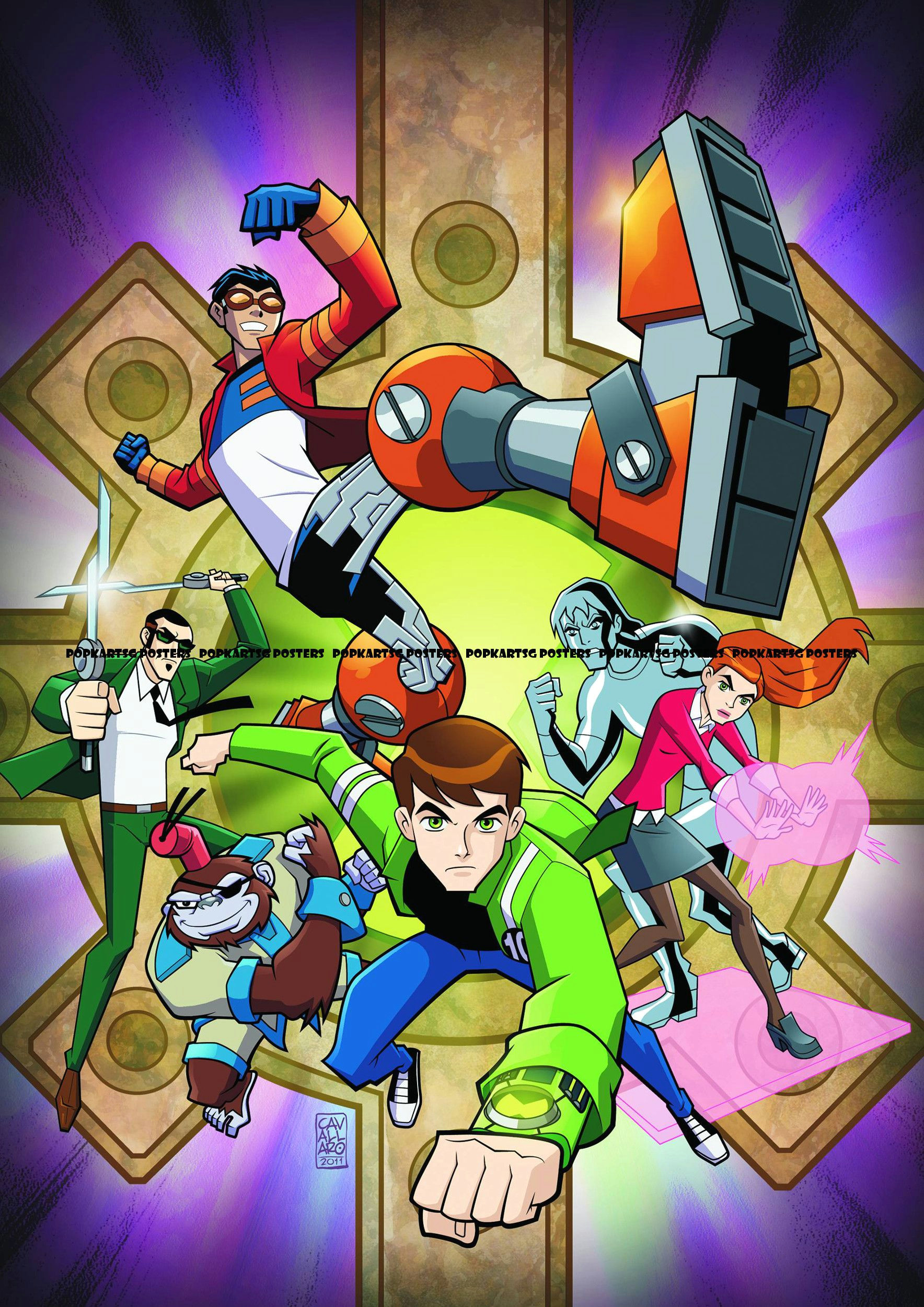 Cartoon Network Ben 10 Drawing Cartoon Network Ben10 Generator Rex Poster Size 84cm X 59cm Price