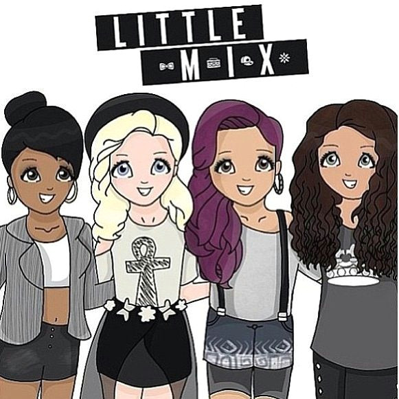 Cartoon Zoella Drawing Find Out What Your Favorite Bands Would Look Like as Cartoons