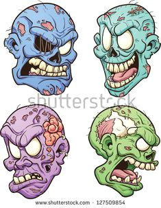 Cartoon Zombie Drawing Easy 66 Best Cartoon Zombie Images Drawings Monsters Pictures