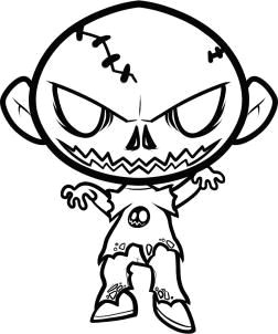 Cartoon Zombie Drawing Easy How to Draw A Halloween Zombie Halloween Zombie Step by Step