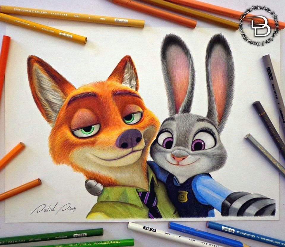 Cartoons Drawing with Colour 50 Beautiful Color Pencil Drawings From top Artists Around the World