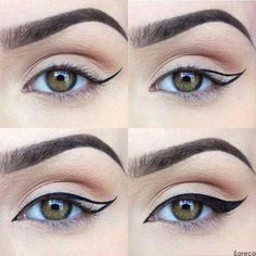 Cat Eyeliner Drawing Eyeliner for Round Eyes Eyes Pinte