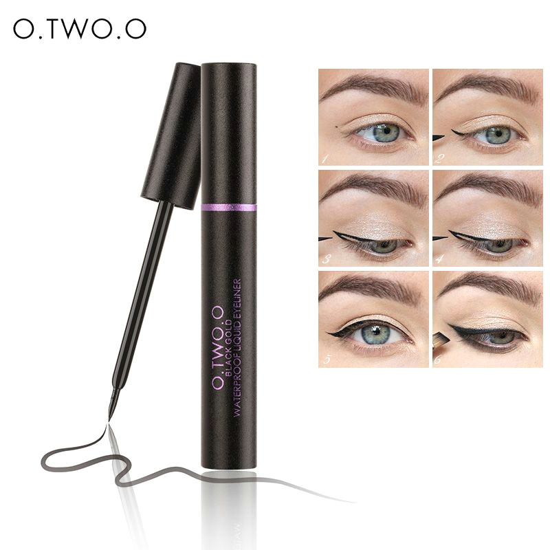 Cat Eyeliner Drawing O Two O 1pc New Beauty Cat Style Black Long Lasting Waterproof