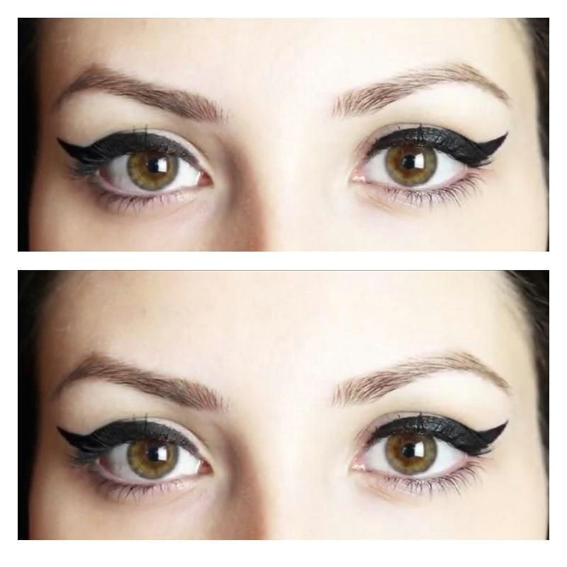 Cat Eyeliner Drawing This Eyeliner Can Be Two Things at the Same Time An Eyeliner and An
