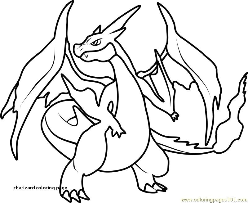 Charizard Y Drawing Mega Charizard Coloring Page Lovely Charizard Coloring Page