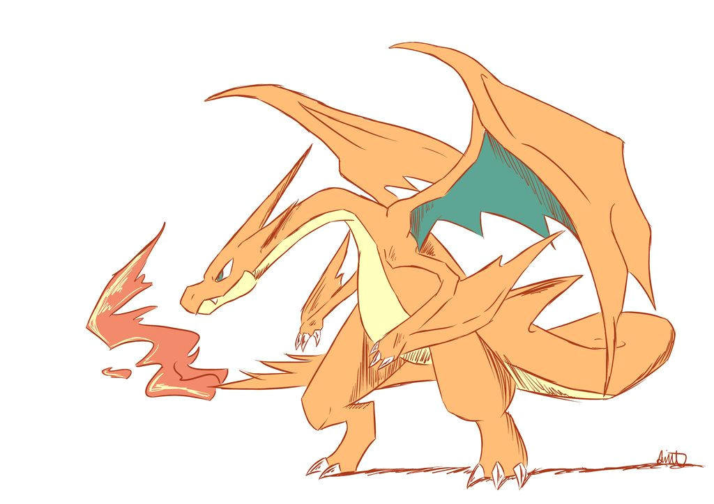 Charizard Y Drawing Mega Charizard Y by Littlescarecrow On Deviantart Childhood