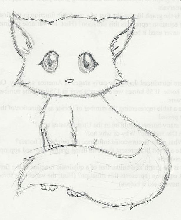 Childs Drawing Of A Cat This is A More Detailed Drawing Of A Kitten In the Gallery Im