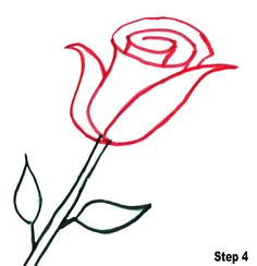 Childs Drawing Of A Rose 11 Best Hand Draw Flowers Easy On Any Thing Images Simple Flower