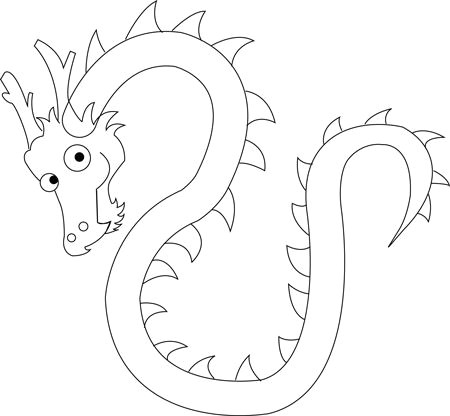 Chinese Dragons Drawing Easy How to Draw Chinese Dragons with Easy Step by Step Drawing Lesson