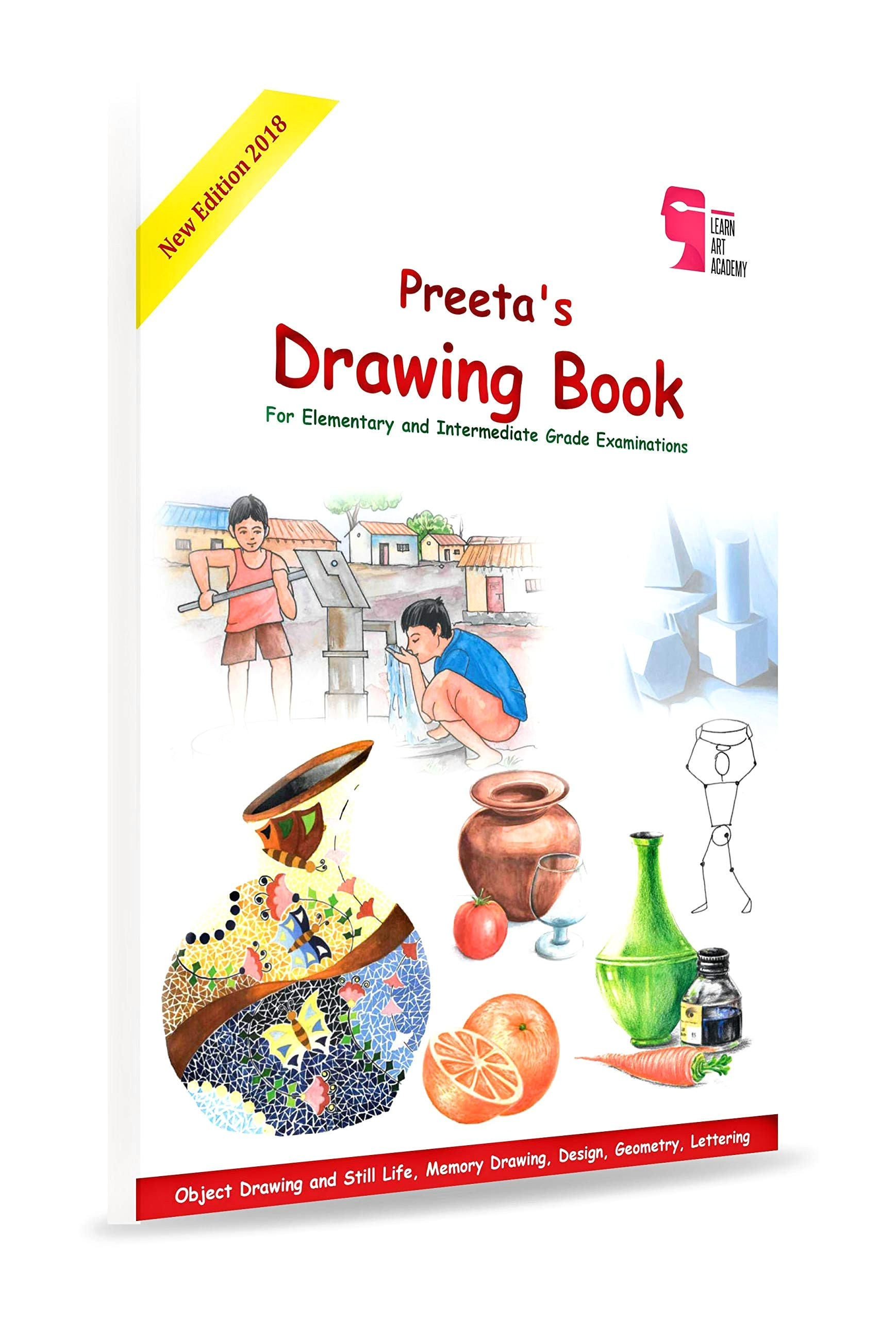 Class 6 Drawing Book Buy Preeta S Drawing Book for Elementary and Intermediate Grade