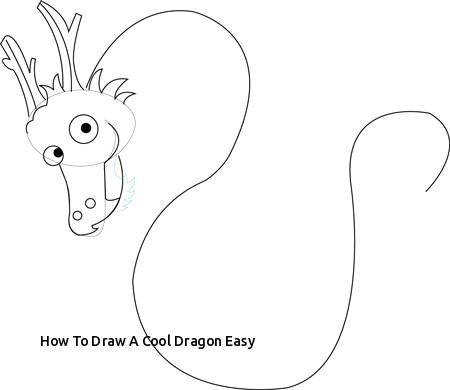 Cool Drawings Of Dragons Step by Step How to Draw A Cool Dragon Easy How to Draw Chinese Dragons with Easy