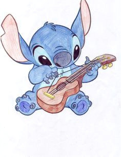 Cute Drawing Hd Image Cute Sketches Of Stitch as Elvis Google Search Art Drawings