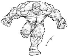 Cute Drawing Hulk 45 Best Hulk Cartoon Art Tattoo Outlines Images Comic Art Comic