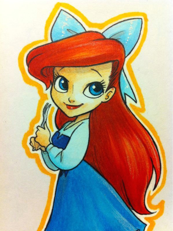 Cute Drawing Ideas Disney when One Tires Of Drawing Disney Gals One is Tired Of Life