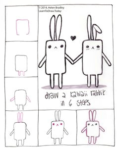 Cute Drawing Ideas Easy Step by Step 128 Best Kawaii and Doodles Drawings Step by Step Images Doodle